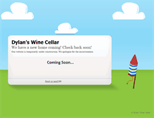 Tablet Screenshot of dylanswinecellar.com